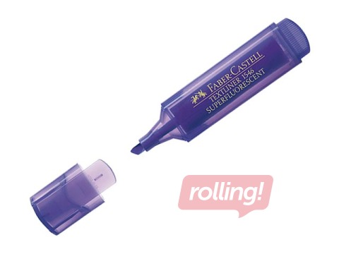 Teksta marķieris Faber - Castell, violets, 1-5mm