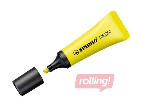 Text marker Stabilo NEON, yellow, 2-5mm