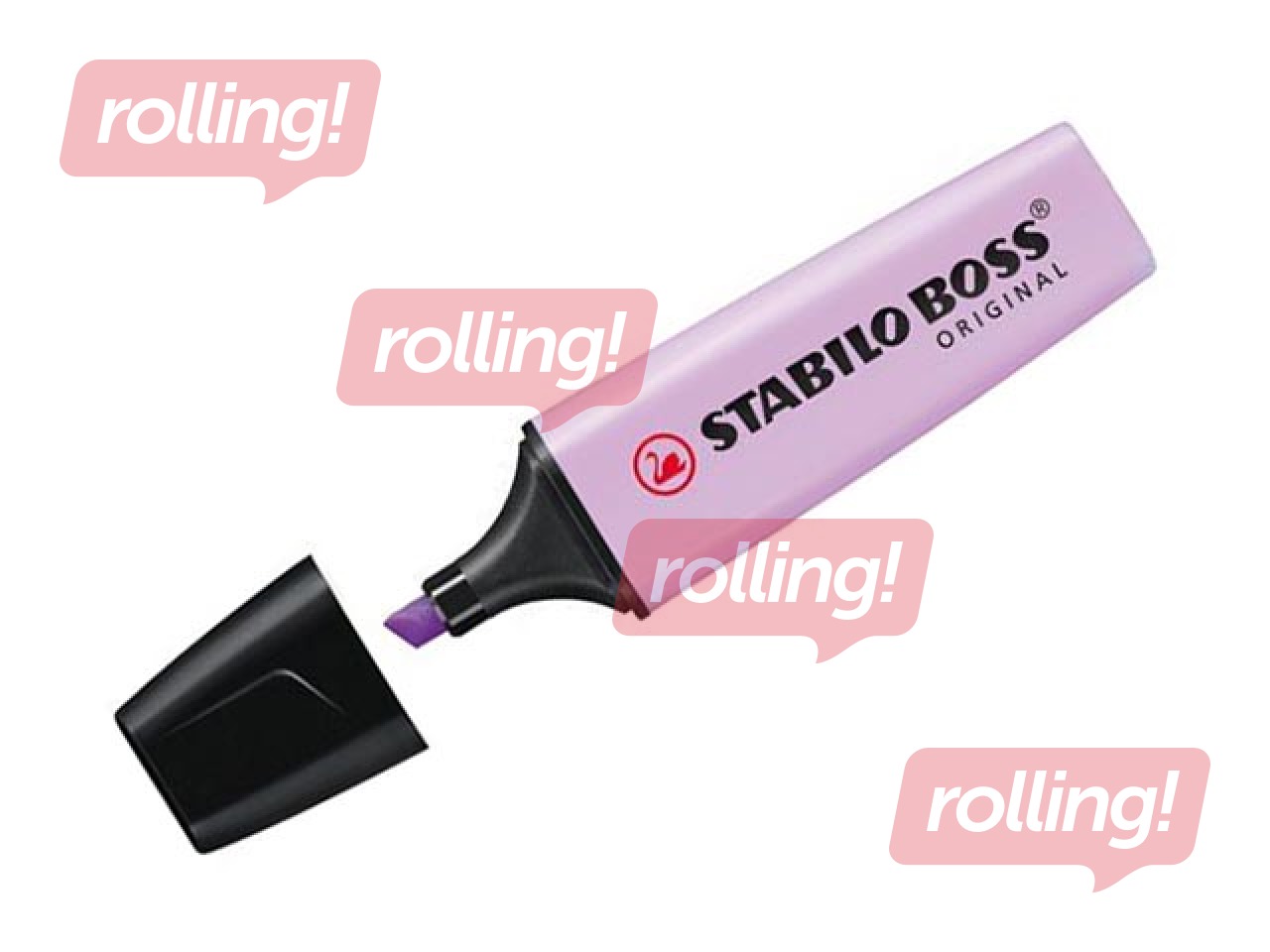 Teksta marķieris Stabilo Boss Original Pastel, violets
