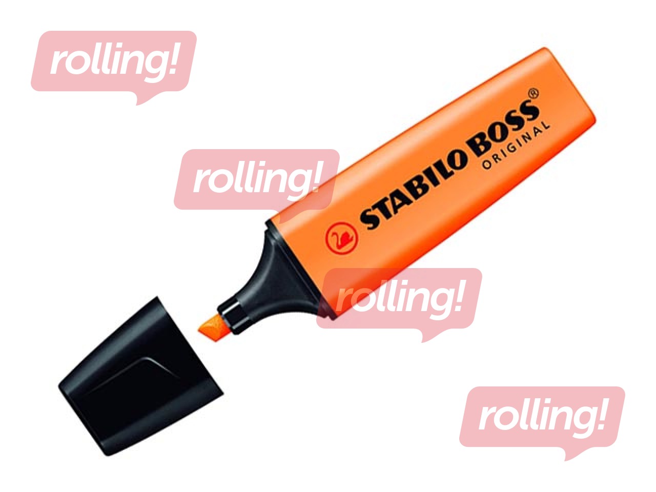 Teksta marķieris Stabilo Boss Original, oranžs