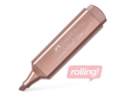 Text marker Faber - Castell, pearl rose gold, 1-5mm