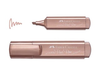 Text marker Faber - Castell, pearl rose gold, 1-5mm