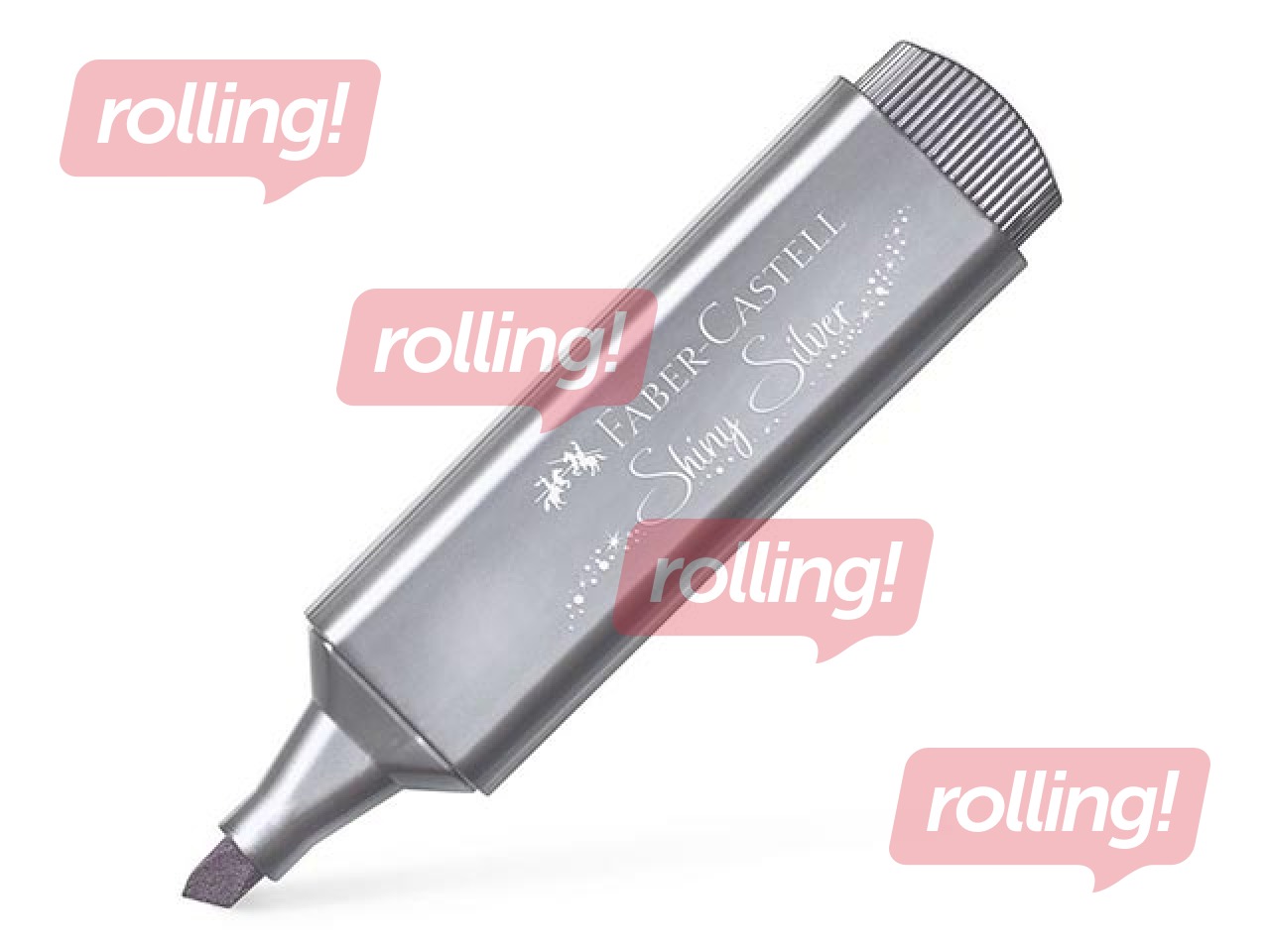 Text marker Faber - Castell, pearl silver, 1-5mm