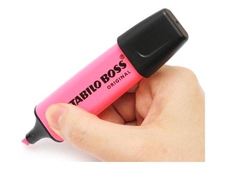 Teksta marķieris Stabilo Boss Original, rozā