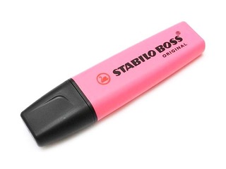 Tekstimarker Stabilo Boss Original, roosa