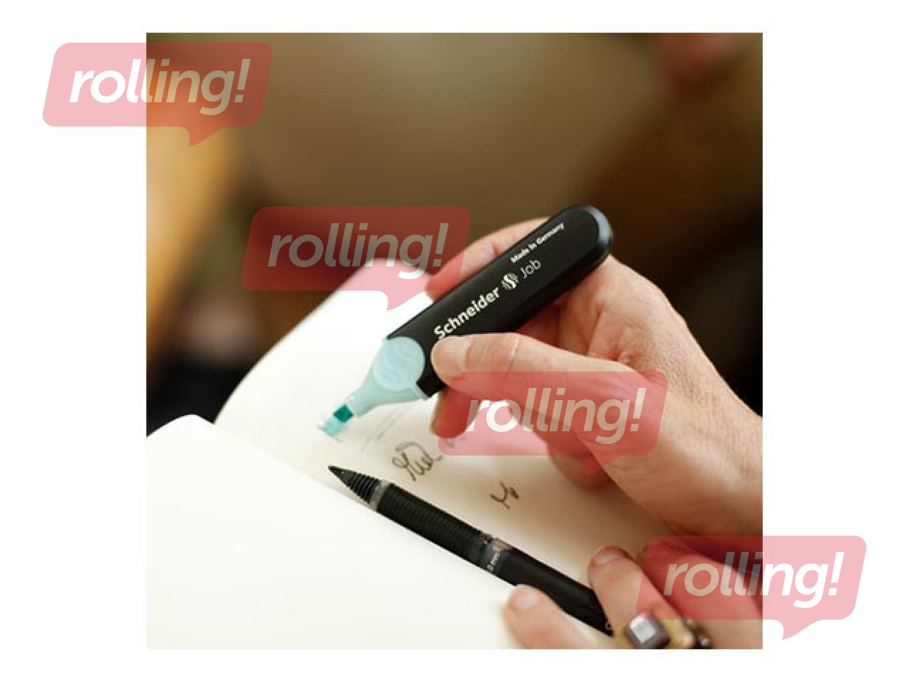 Tekstimarker Schneider Job, türkiissinine, 1-5mm