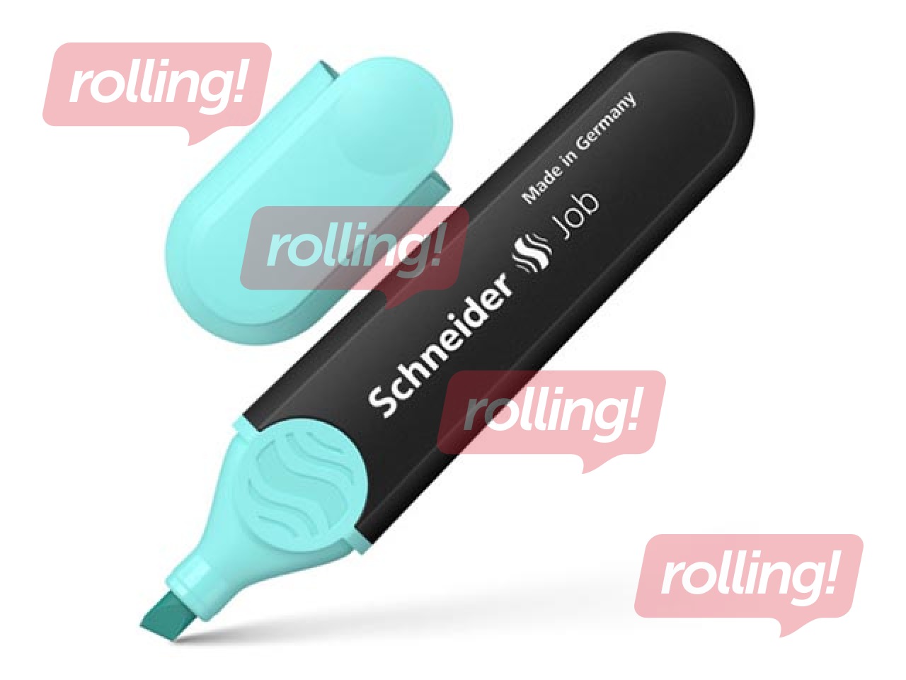 Text marker Schneider Job, turquoise, 1-5mm