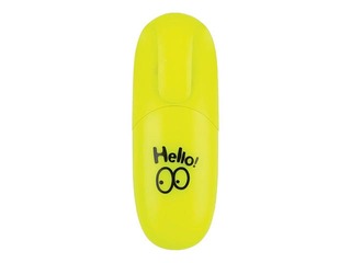 Text marker Centrum Neon mini, yellow, 1-5mm
