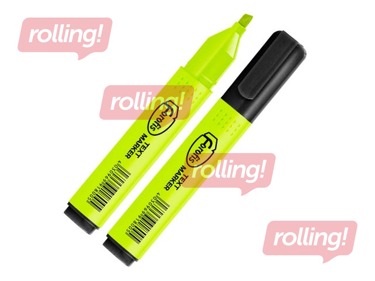 Teksta marķieris Forofis, dzeltens, 1-3mm