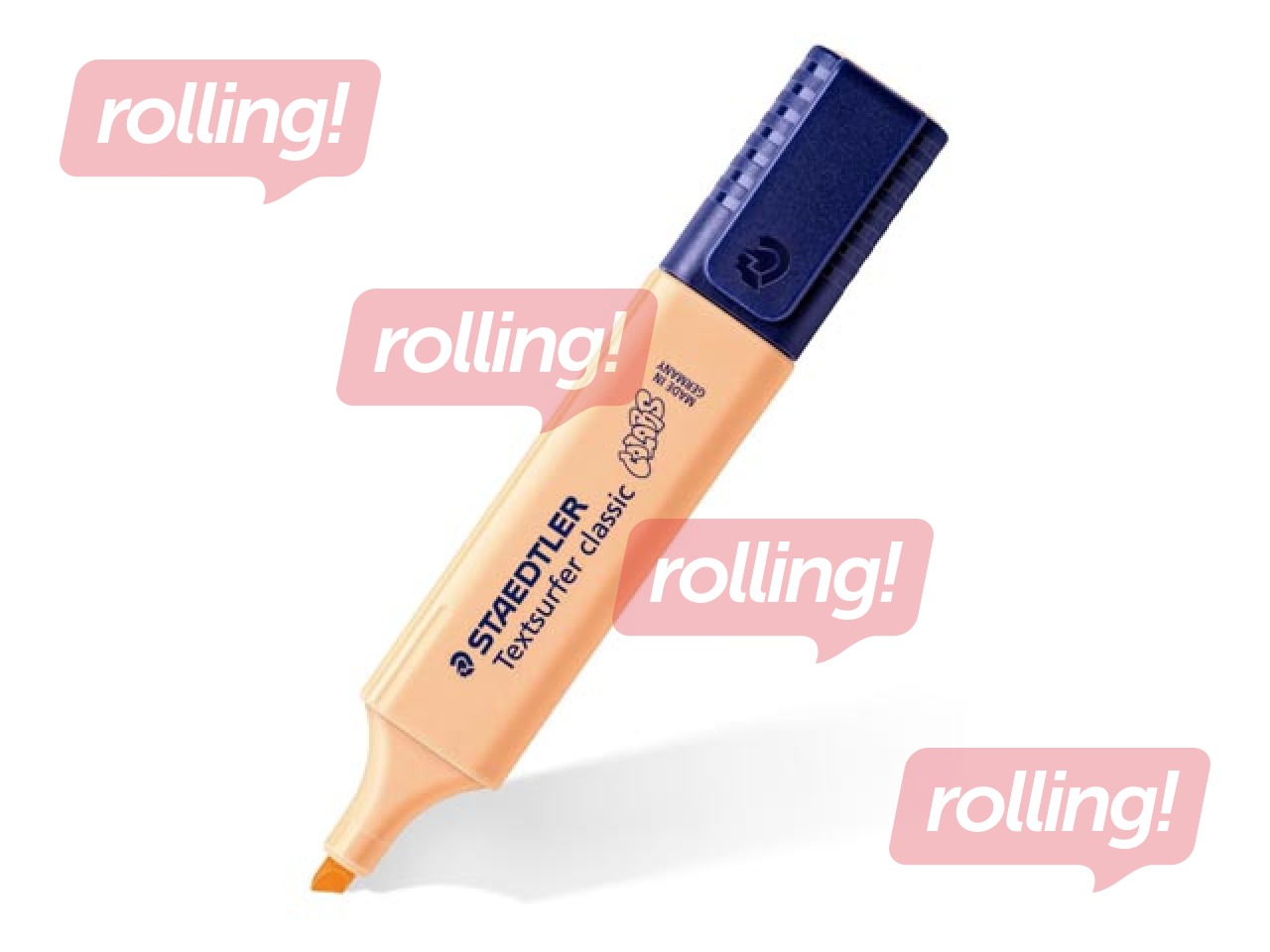 Teksta marķieru komplekts Staedtler Textsurfer 364, 1-5mm, 10 pasteļkrāsas