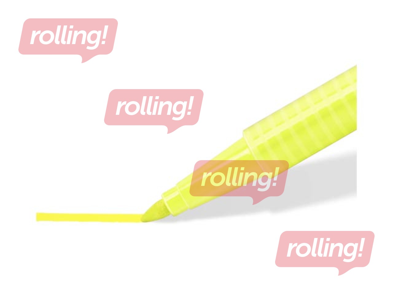 Tekstimarker Staedtler Textsurfer 362, kollane, 1-4mm