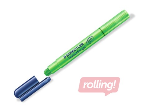 Teksta gēla marķieris Staedtler Textsurfer 364, zaļš, 3mm