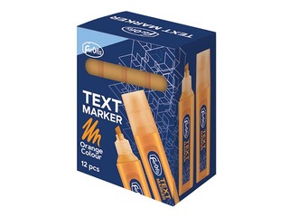 Tekstimarker Forofis, oranž, 1-5mm