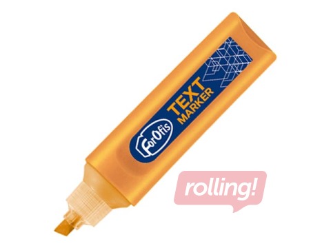 Text Marker Forofis, orange, 1-5mm