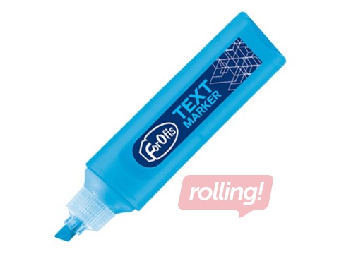 Text Marker Forofis, blue, 1-5mm