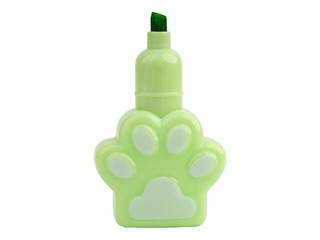 Teksta marķieris Happy Color, CAT&DOG, 5 krāsas,  1-5mm +Līgo dāvana!