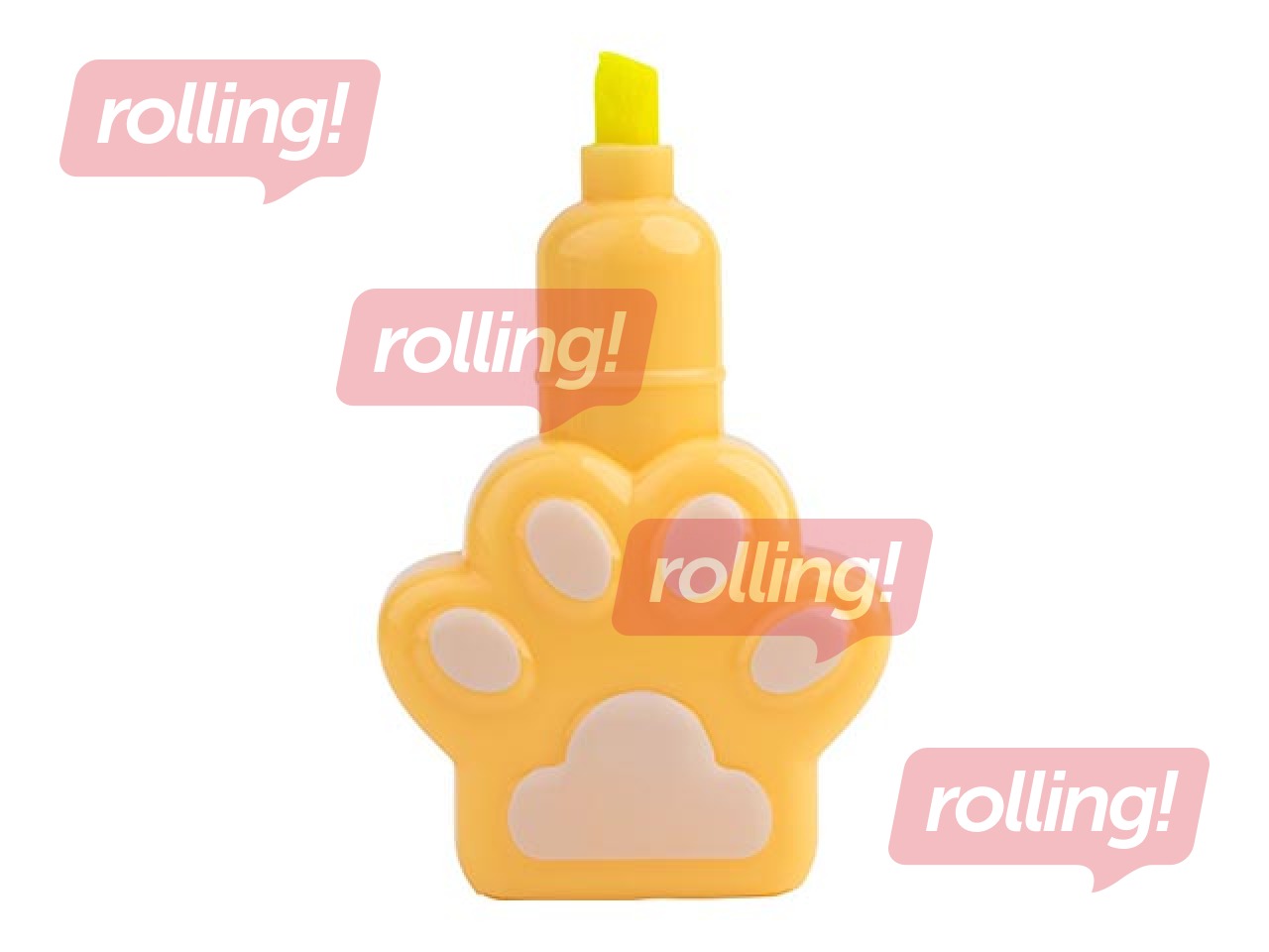 Teksta marķieris Happy Color, CAT&DOG, 5 krāsas,  1-5mm +Līgo dāvana!