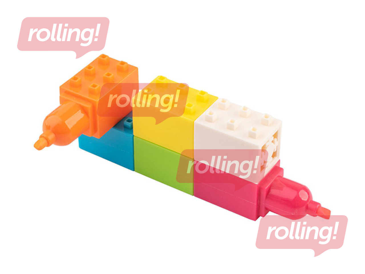 Teksta marķieris Happy Color, Blocks, 1-5mm, 5 krāsas
