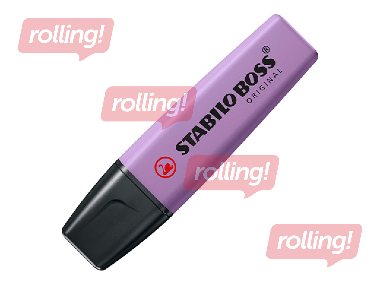 Teksta marķieris Stabilo Boss Original NatureCOLORS Wildflower, grey violet