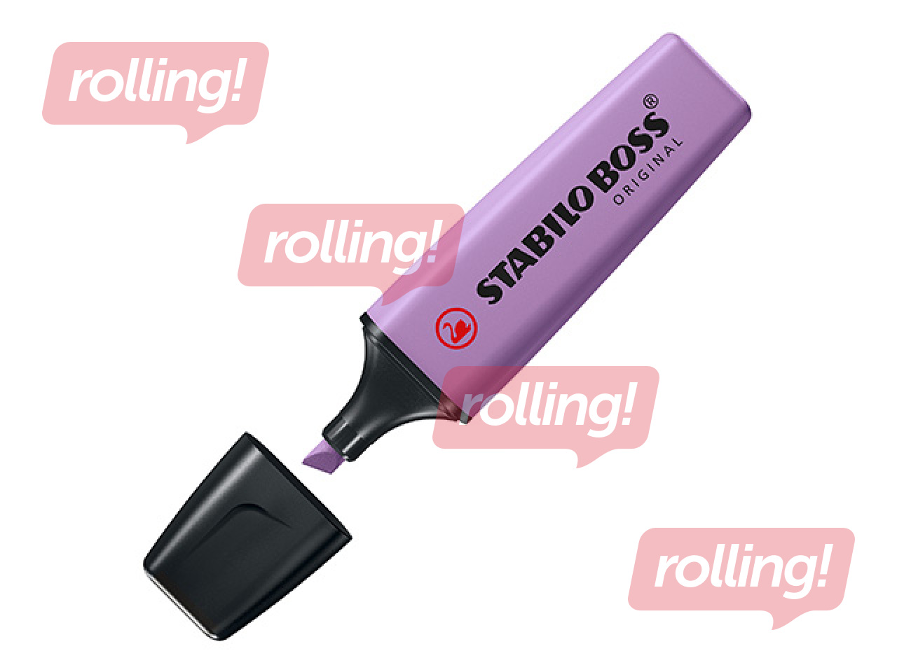 Teksta marķieris Stabilo Boss Original NatureCOLORS Wildflower, grey violet