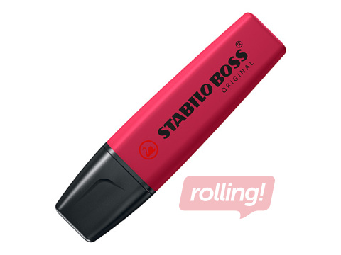 Teksta marķieris Stabilo Boss Original NatureCOLORS Wildflower, burgundy