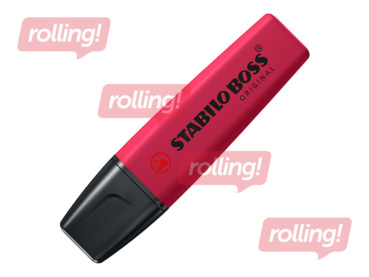 Teksta marķieris Stabilo Boss Original NatureCOLORS Wildflower, burgundy