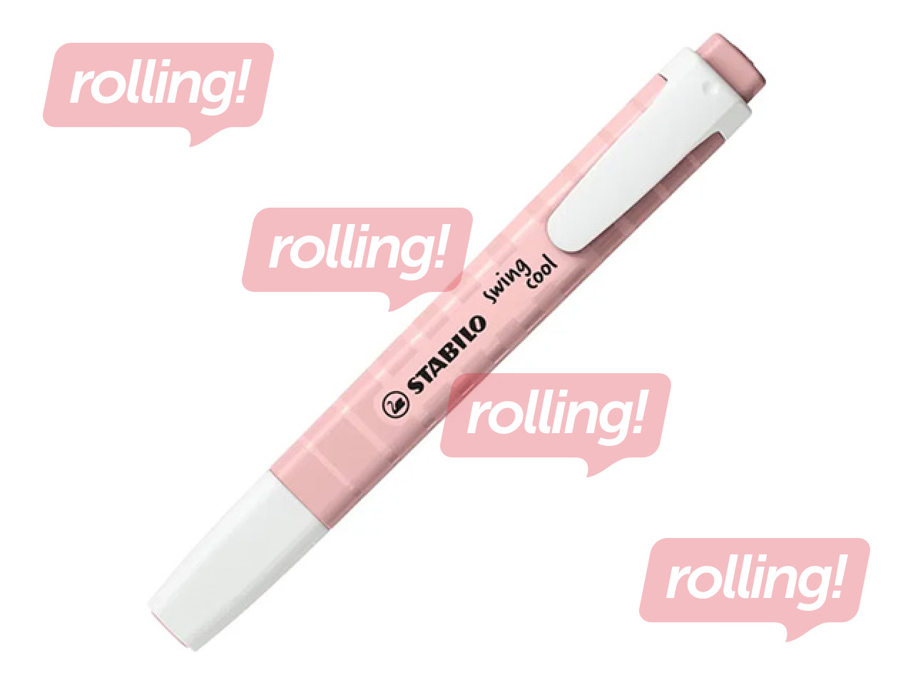 Teksta marķieris Stabilo Swing cool NatureCOLORS Wildflower, blush