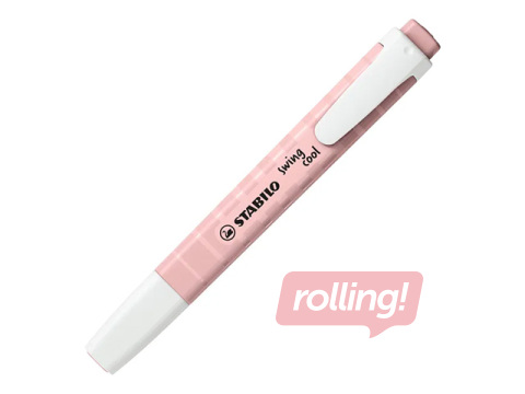 Текстовый маркер Stabilo Swing cool NatureCOLORS Wildflower, blush