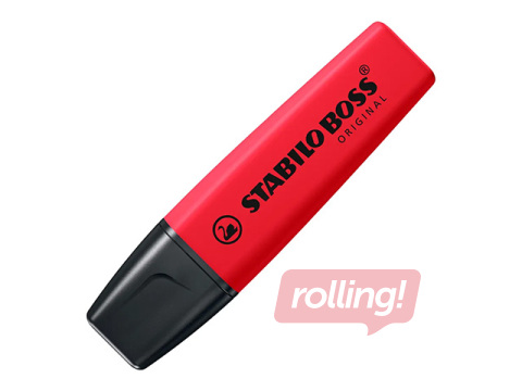 Tekstimarker Stabilo Boss Original, realred