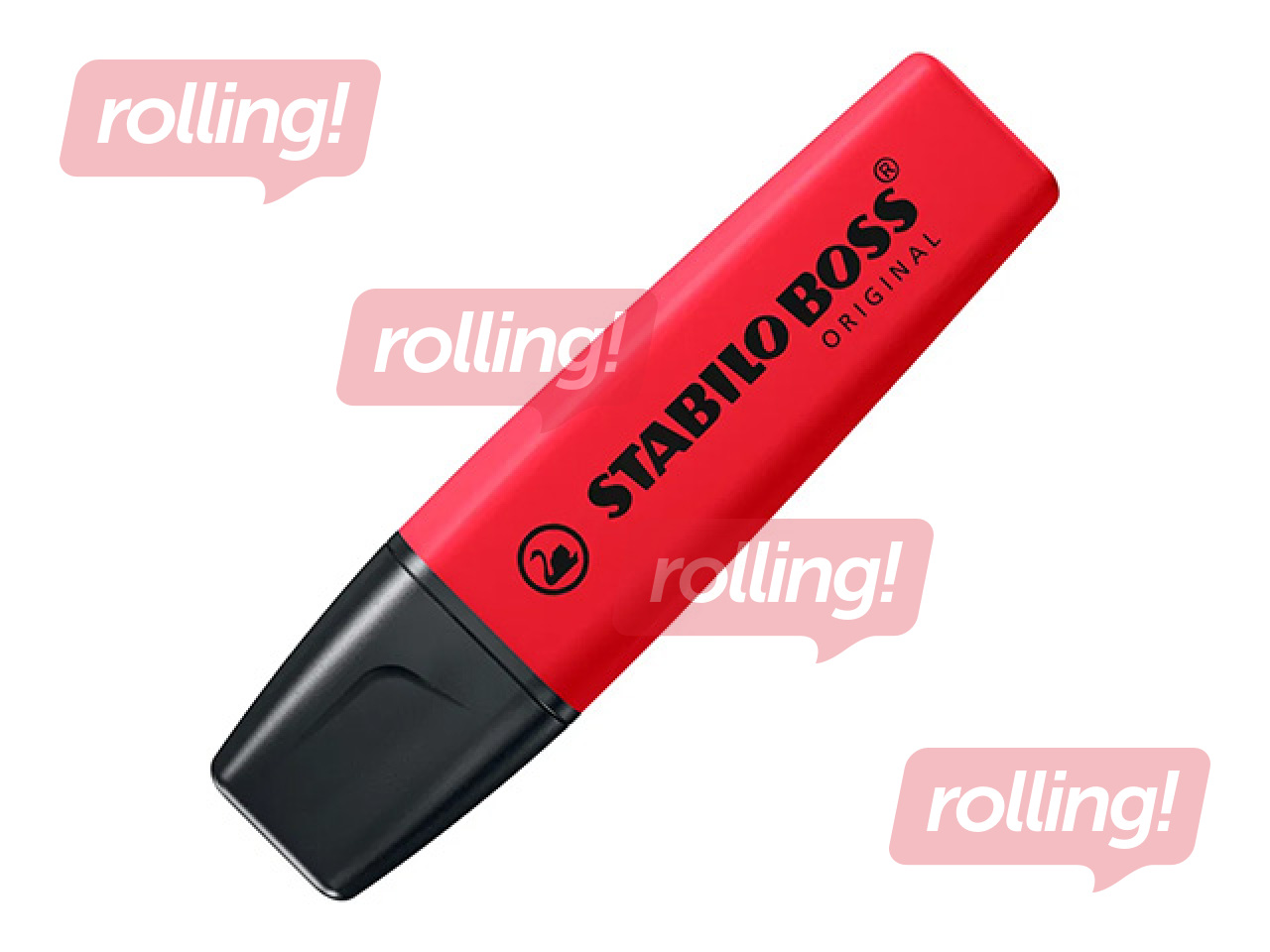 Tekstimarker Stabilo Boss Original, realred