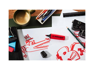 Tekstimarker Stabilo Boss Original, realred