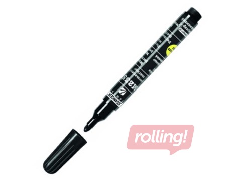 Permanentais marķieris Stanger, M 235, apaļš, melns, 1-3mm