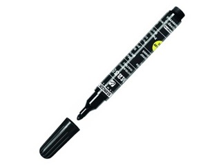 Перманентный маркер Stanger, M 235, чёрный, 1-3мм