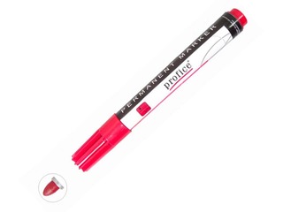 Permanent marker Profice, red, 1-3mm