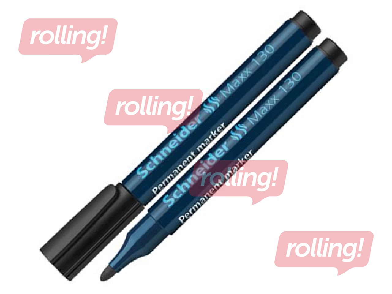 Permanent marker Schneider 130, black