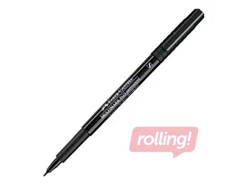 Маркер перманентный Faber Castell, круглый, черный, 0.4мм