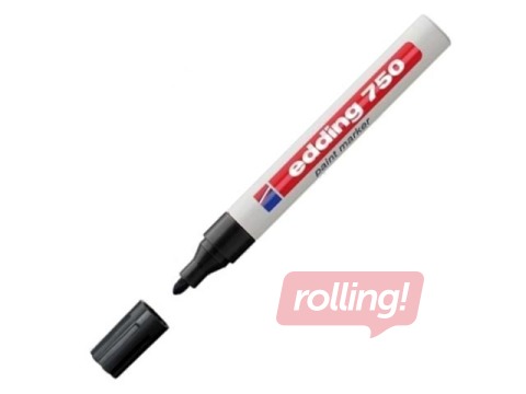 Permanentais marķieris Edding Paint 750, 2-4mm, melns