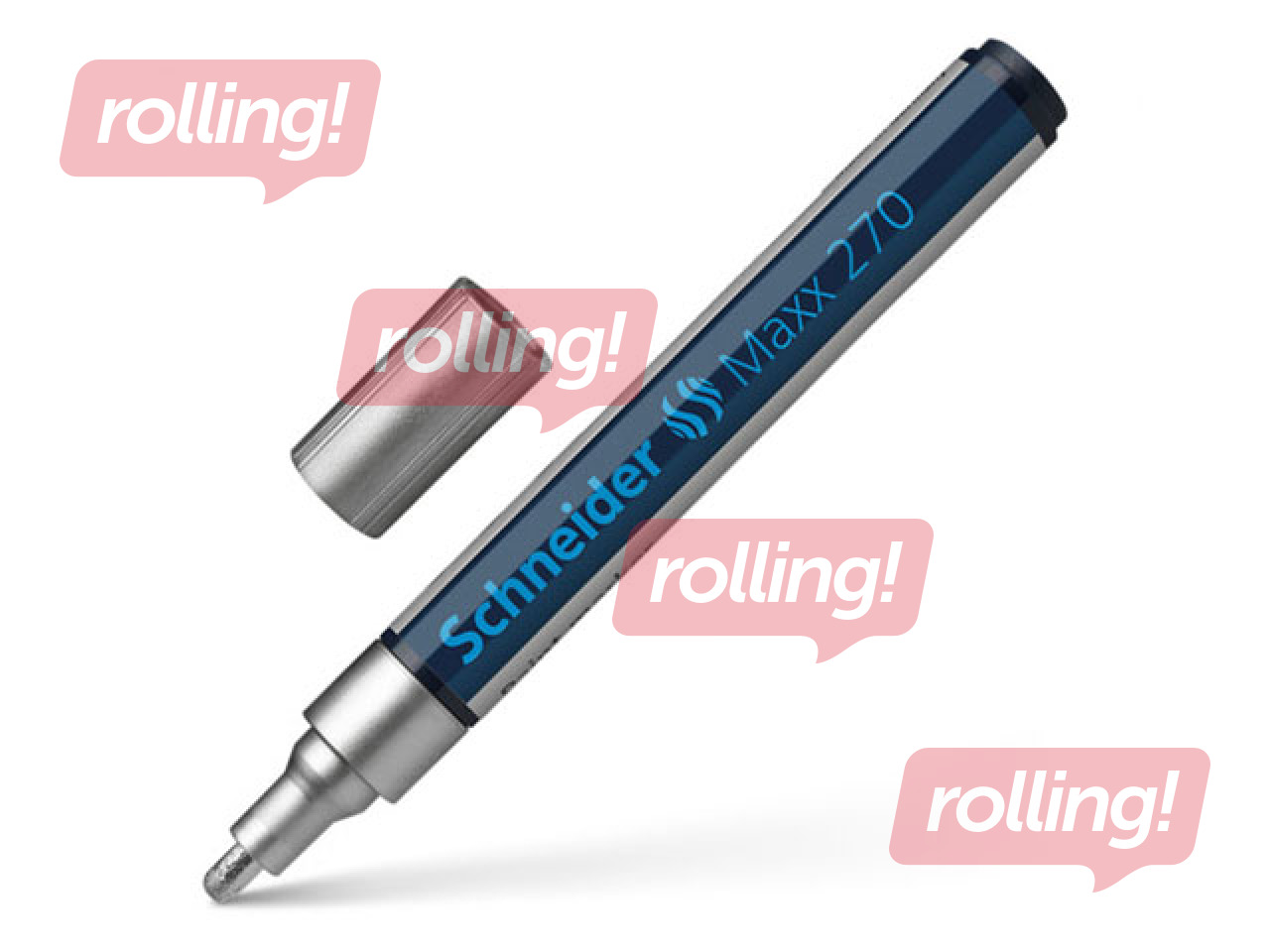 Permanentais marķieris Schneider Paint Maxx 270, konisks, sudraba, 1-3mm