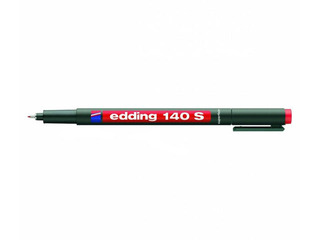 Permanents marķieris Edding 140S, sarkans, 0.3mm