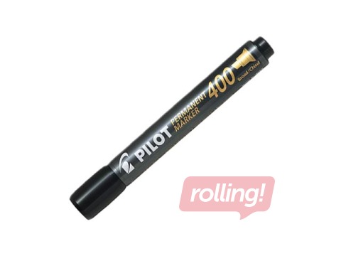 Permanentais marķieris Pilot 400, melns, 1.5-4mm + AKCIJA! Pērc permanentos marķierus un saņe