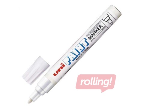 Permanentais marķieris UNI PAINT PX-21, balts