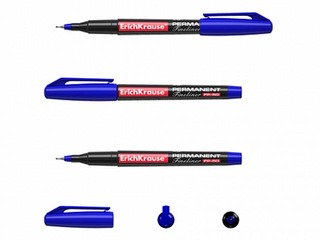 Permanent marker ErichKrause FP-50, blue, 0.6mm