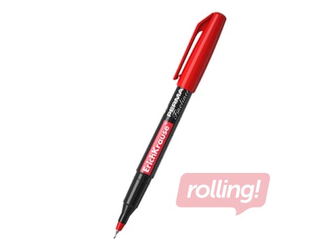 Permanents marķieris ErichKrause FP-50, sarkans, 0.6mm