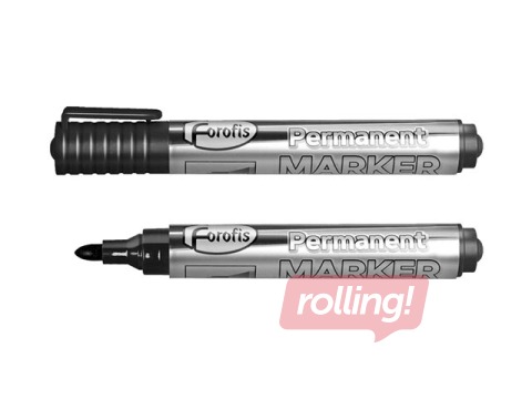 Permanent marker Forofis conic, black