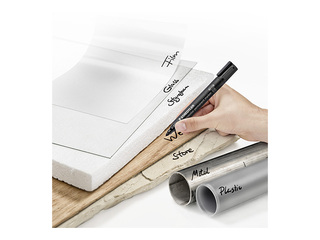 Перманентный маркер Staedtler Lumcolor 352, синий, 2мм