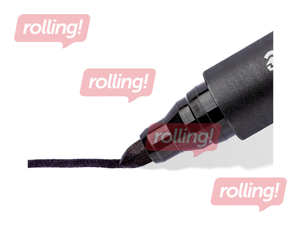 Permanentais marķieris Staedtler Lumcolor 352, zaļš, 2mm