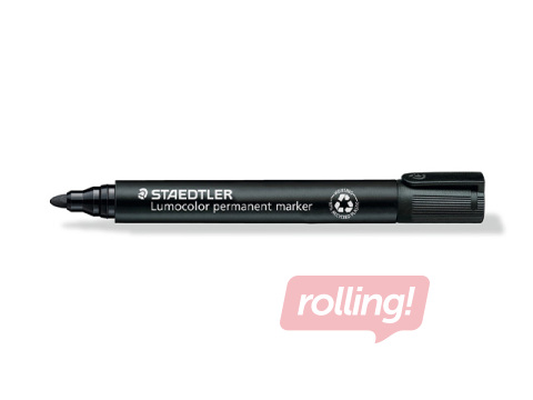 Перманентный маркер Staedtler Lumcolor 352, черный, 2мм