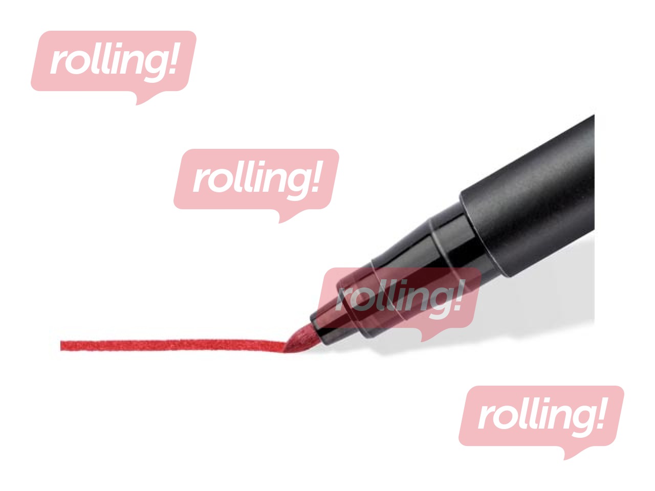 OHP Permanento marķieru komplekts Staedtler Lumcolor 317, 1mm, 6 krāsas