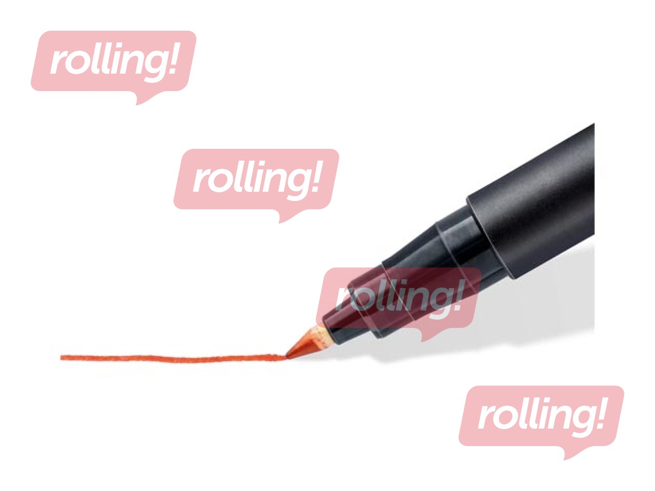 OHP Permanento marķieru komplekts Staedtler Lumcolor 318, 0.6mm, 6 krāsas