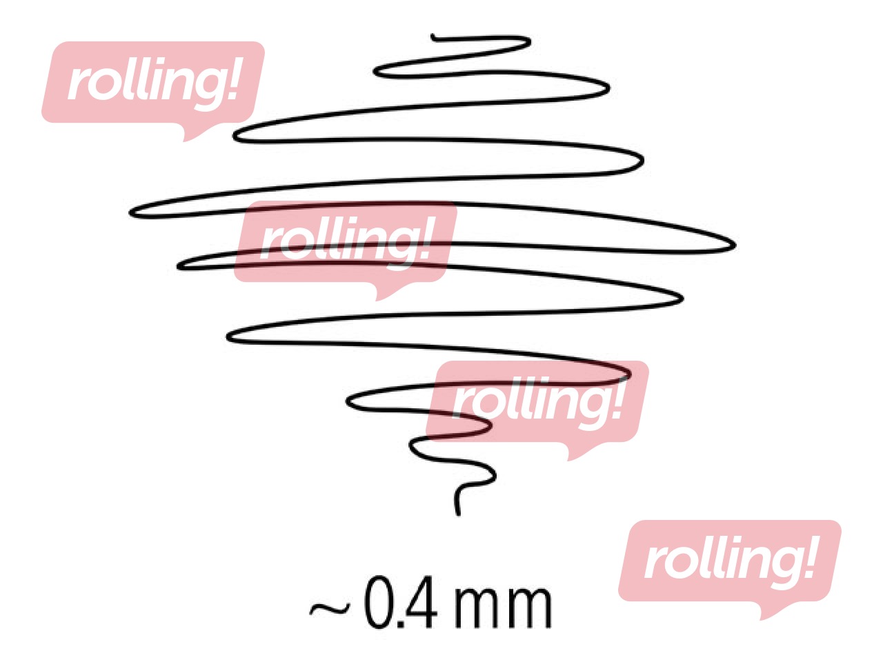Набор перманентных маркеров Steadtler Lumocolor 313, 0.4 мм, 4 цвета